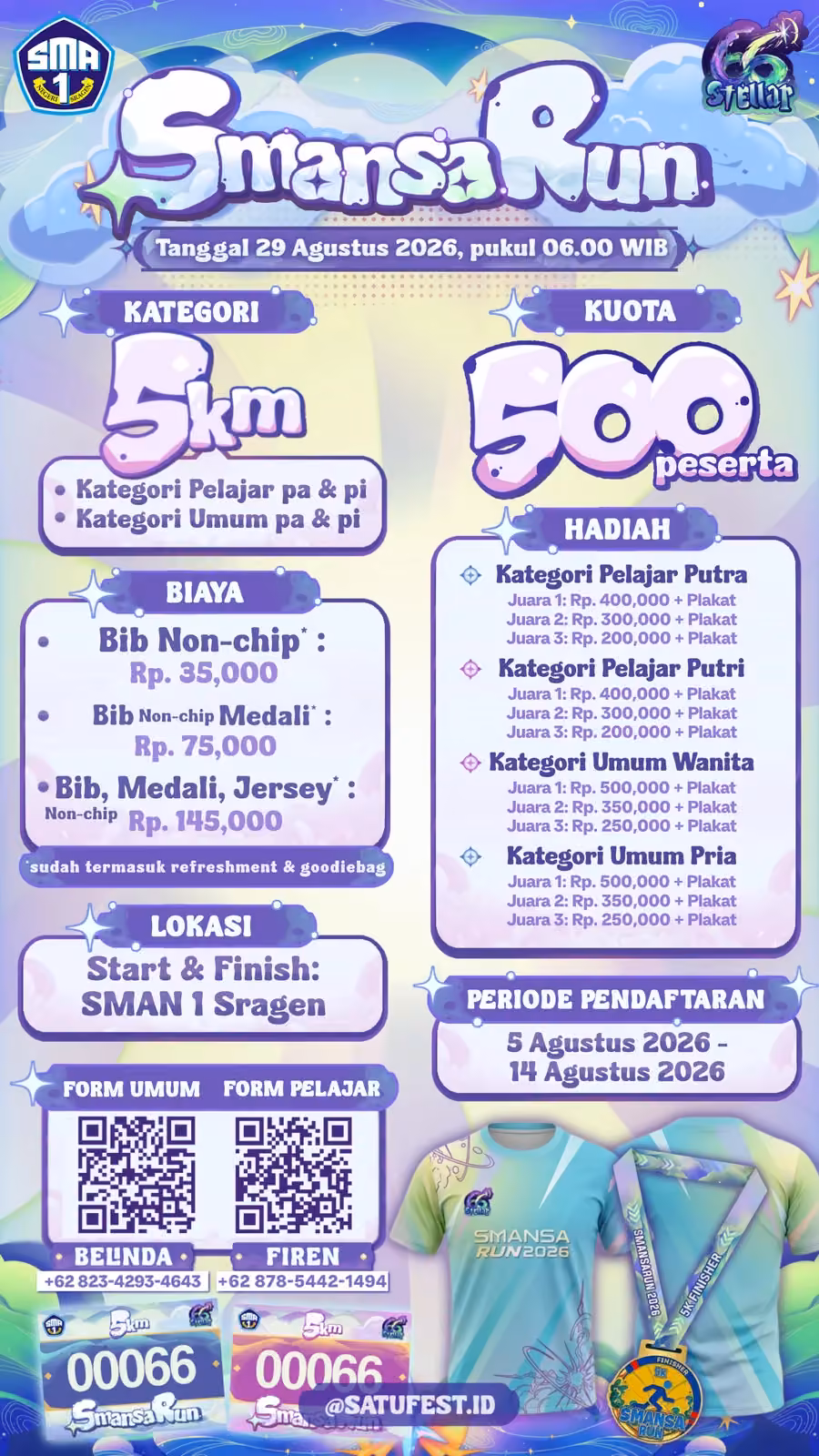 Poster SmansaRun STELLAR