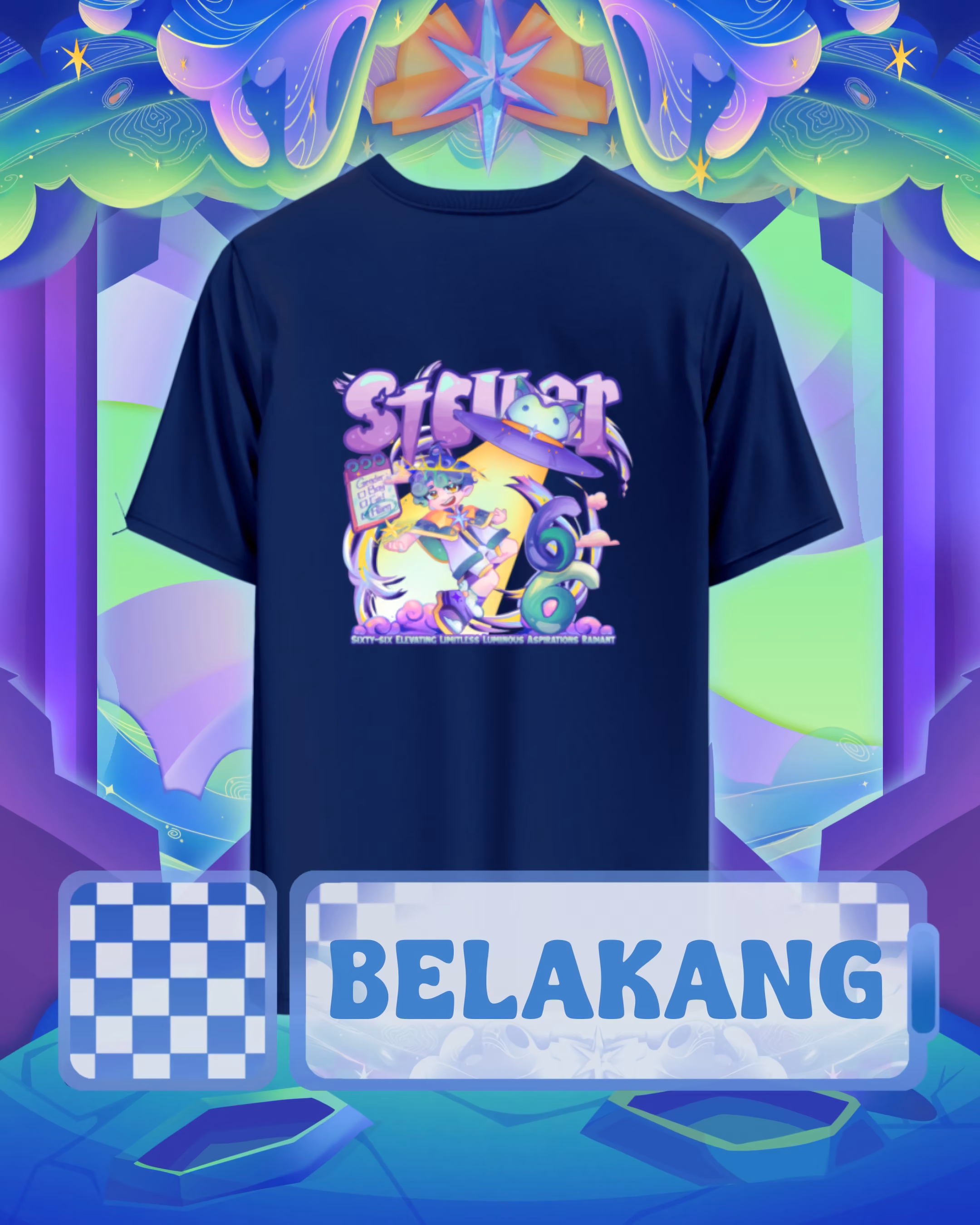 Kaos SmansaFest — Tampak Belakang