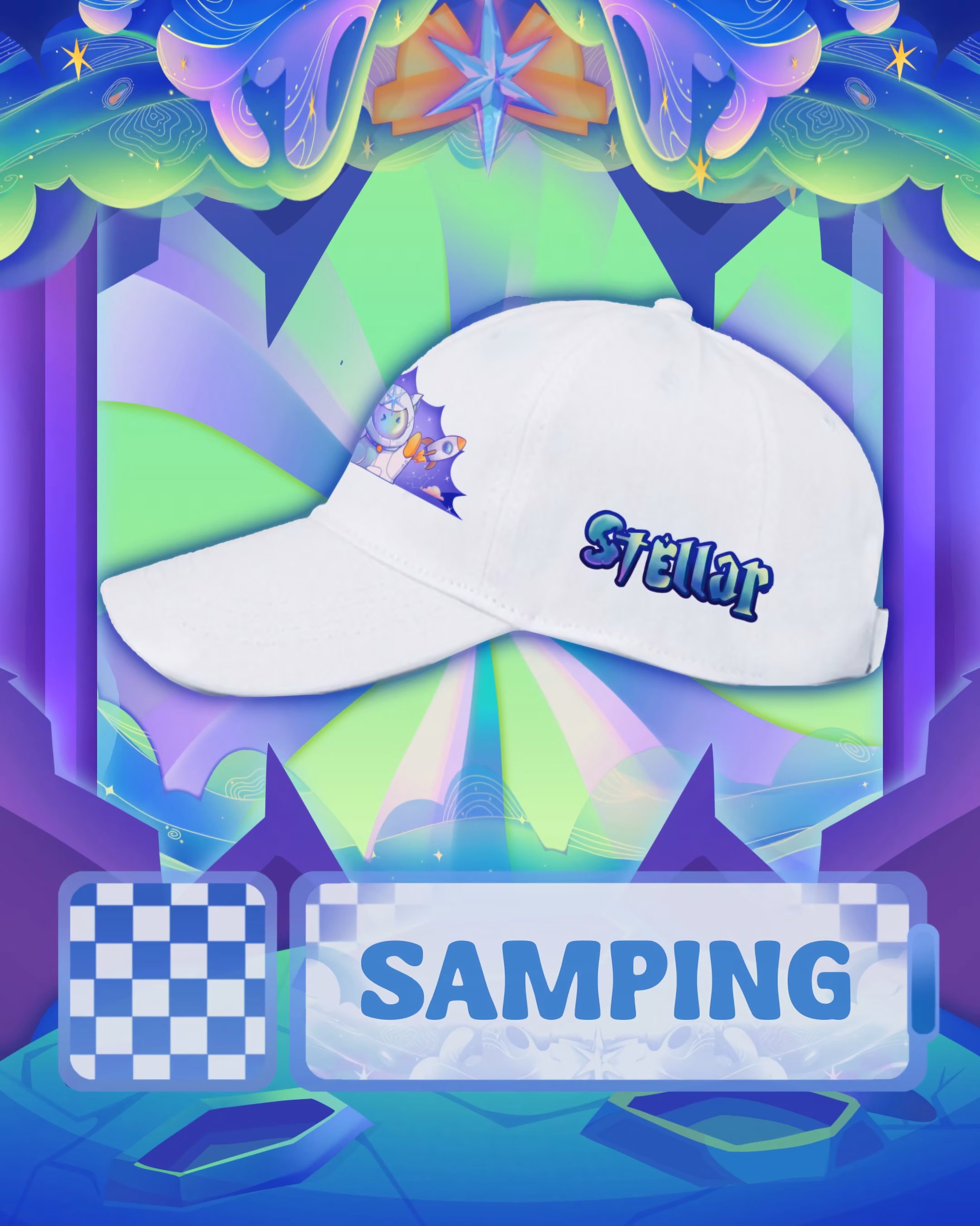 Topi SmansaFest — Tampak Samping